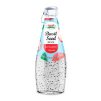 Innovative Basil Seed Drink Lychee