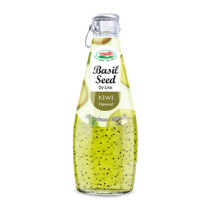 Innovative Basil Seed Drink Kiwi