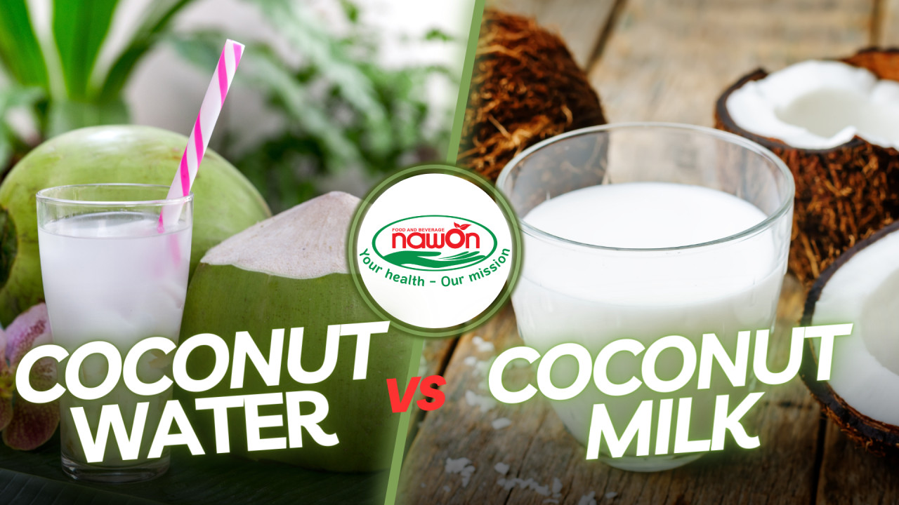 Coconut Water Vs Coconut Milk
