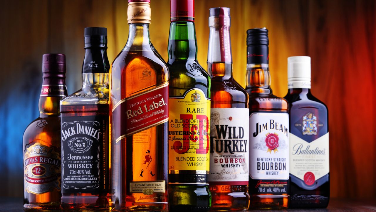 Whiskey - Top 10 Most Consumed Beverages In The World