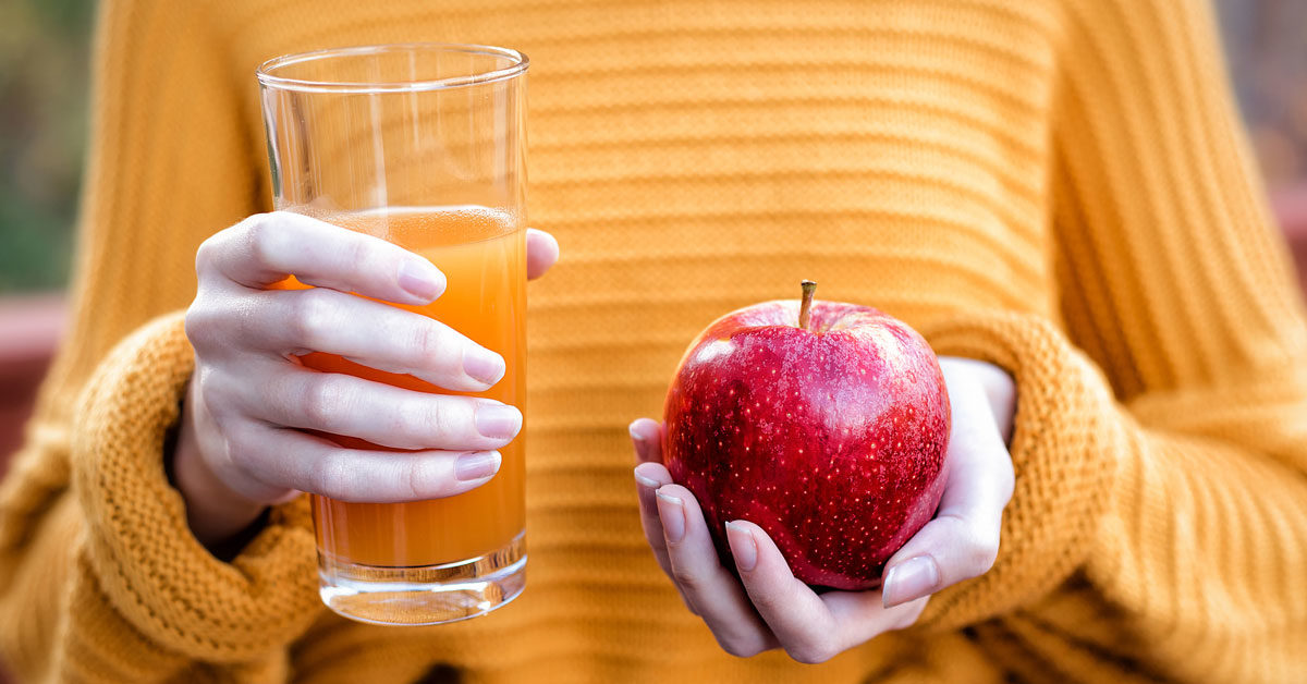 benefit of apple juice
