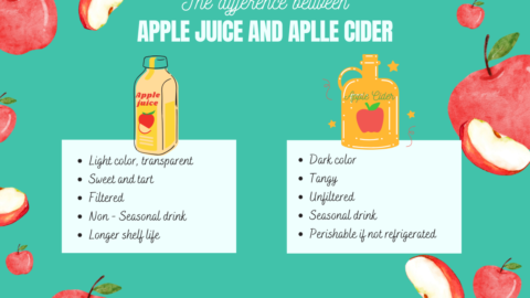 apple cider vs apple juice