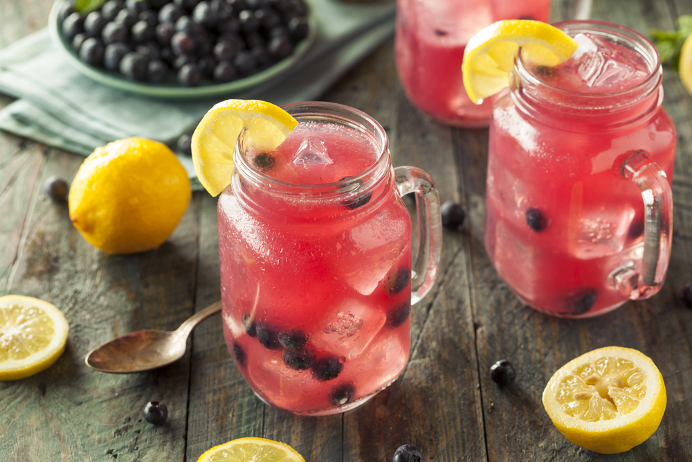 Lemonade Delight Blueberry Drink Recipes
