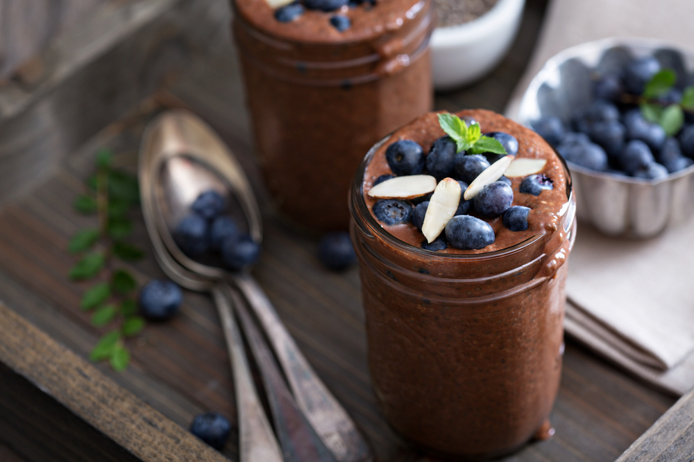Warm Hot Chocolate Blueberry Drink Recipes