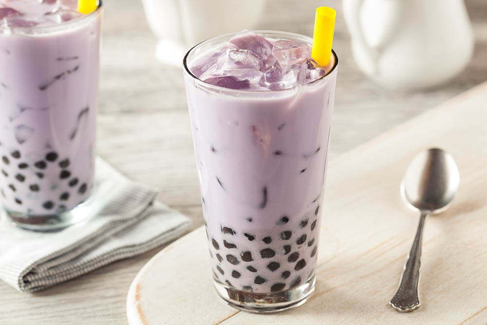 taro bubble tea