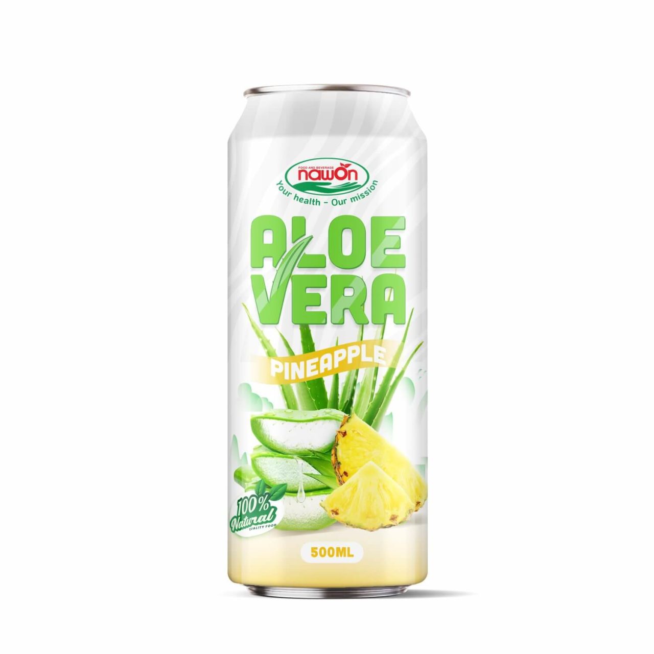 Aloe Vera Drink With Original Flavor | Can, 500Ml