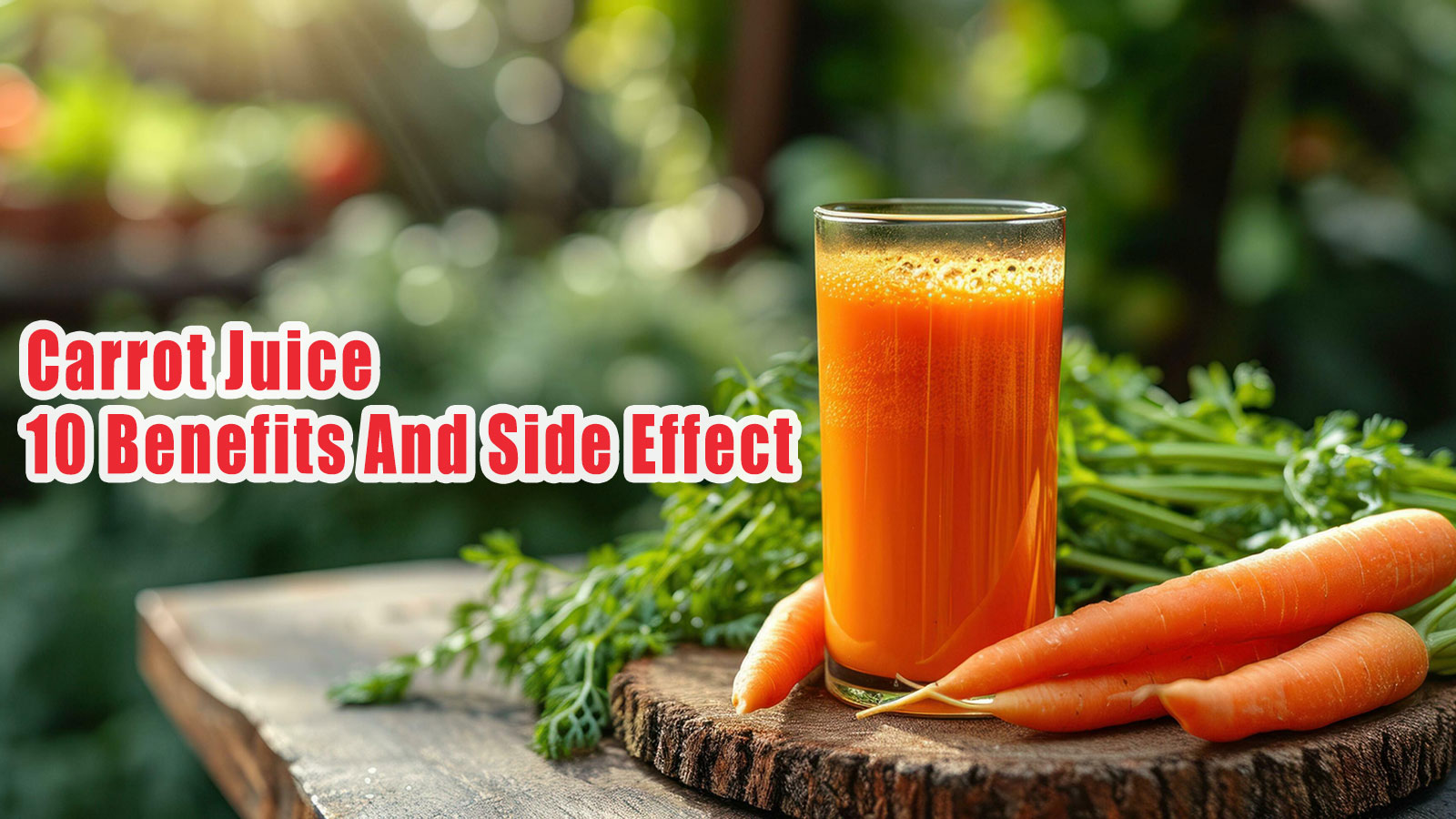 10 Benefits Of Carrot Juice And Side Effect