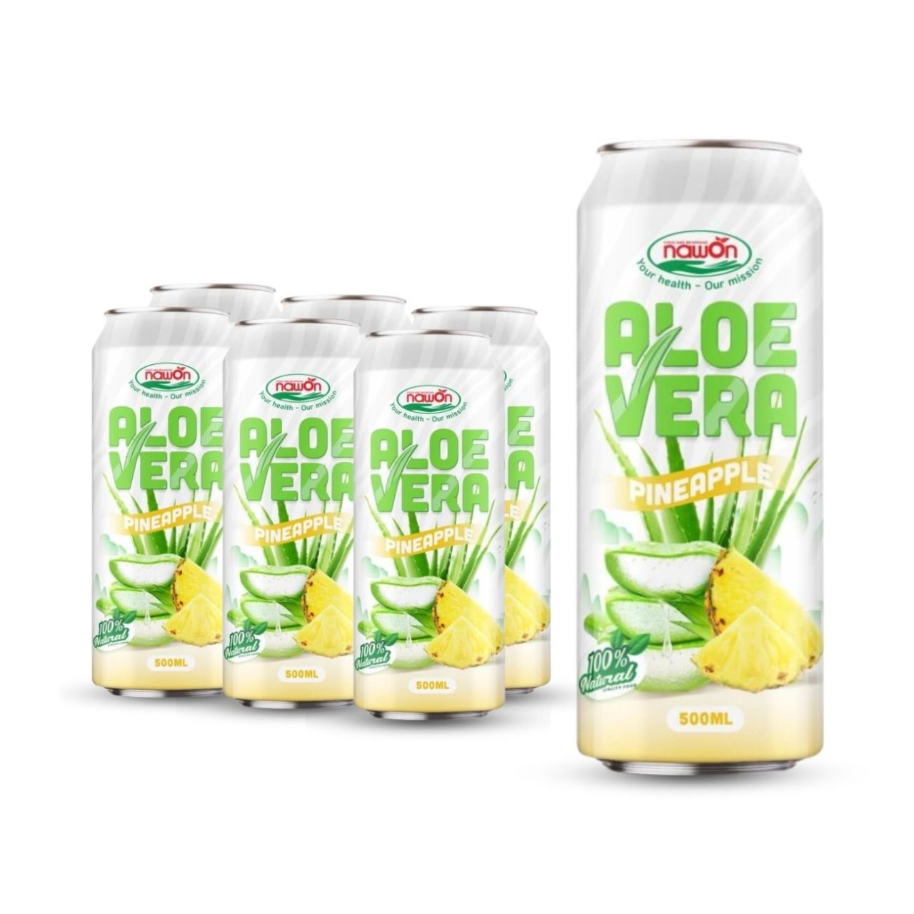 can 500 ml 16 9 fl oz aloe vera drink wholesale pineapple flavor (1)