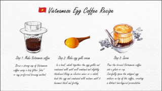 Vietnamese egg coffee