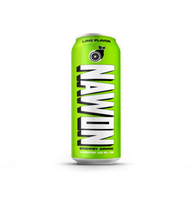 500ml Can Nawon Energy Drink Lime Flavor