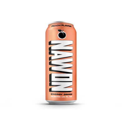 500ml Can Nawon Energy Drink Peach Flavor