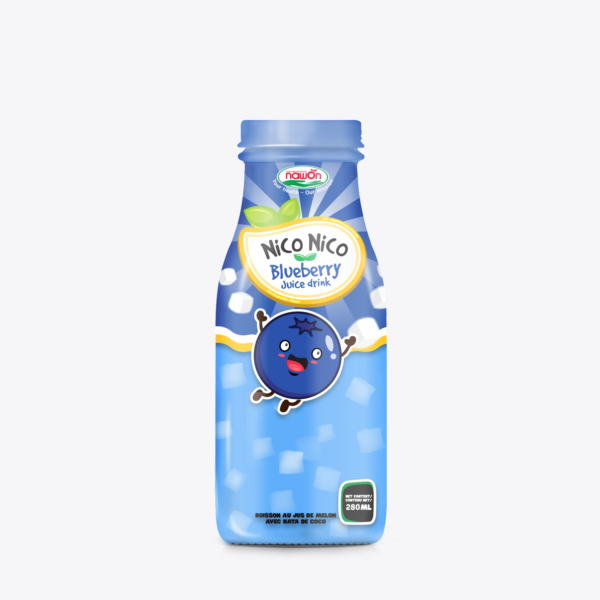 blueberry juice with nata de coco