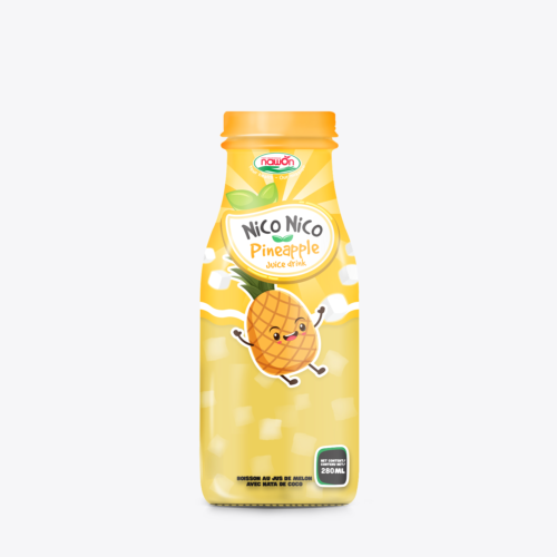pineapple juice with nata de coco