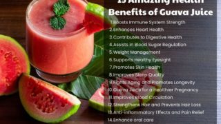 Guava Juice Benefits
