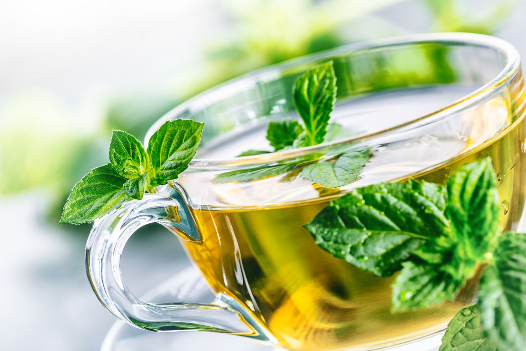 Mint Tea - 10 Drinks That Help You Sleep Better You May Not Know