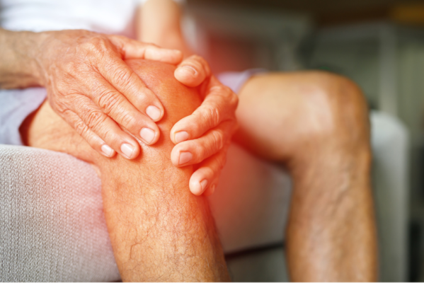 Anti-inflammatory effect reduces joint pain