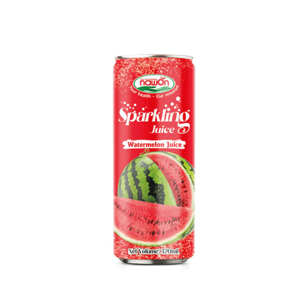 can 320 ml sparkling watermelon juice drink