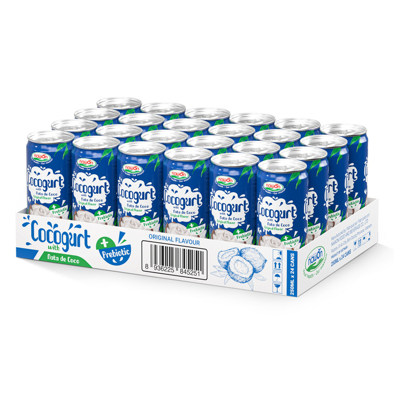 Canned 250ml 8 46 fl ozocogurt drink original flavor wholesale supplier (2)