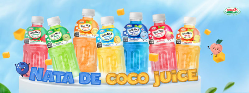 nata de coco juice drink