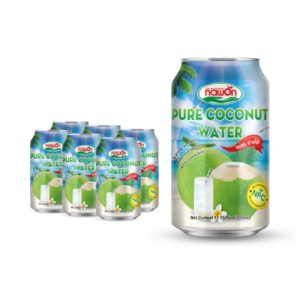 Standard can 330 ml 11 18 fl oz 100 fresh coconut water with pulp and no sugar added (1)