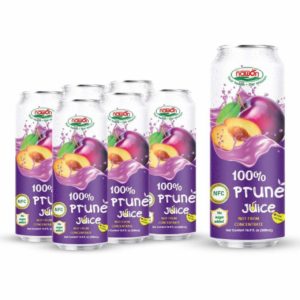 can 500ml 16 9 fl oz pure prune juice with rich exotic flavor