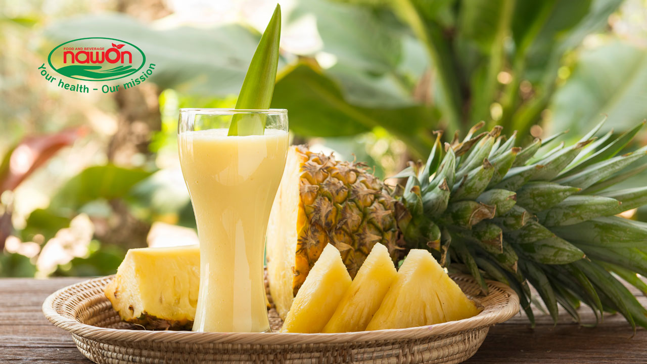 Benefits of pineapple juice and how to make the it