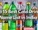 Top 15 Best Cold Drinks Name List in India