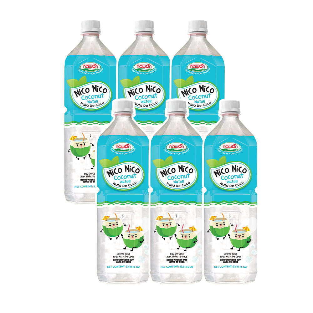 coconut water with nata de coco bottle 1000ml