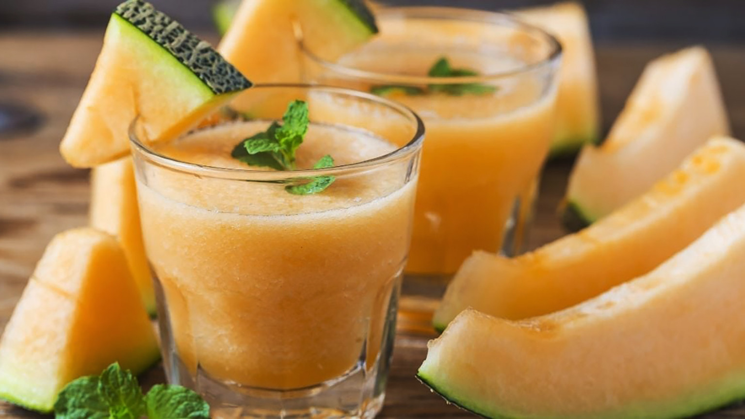 Melon juice: one of the choices for summertime