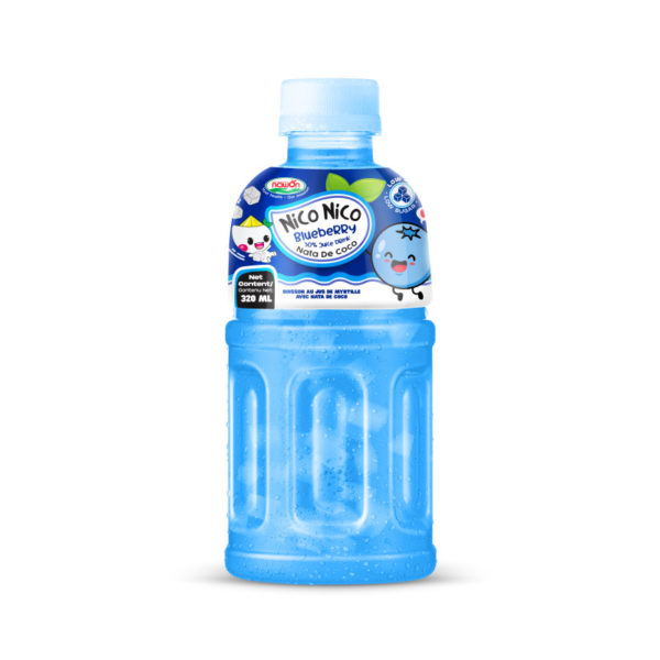 Nata de coco juice drink blueberry juice low sugar