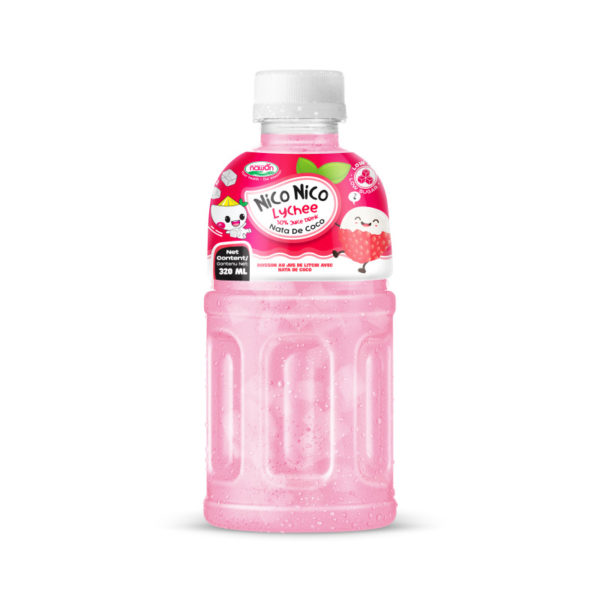 Nata de coco juice drink lychee juice low sugar