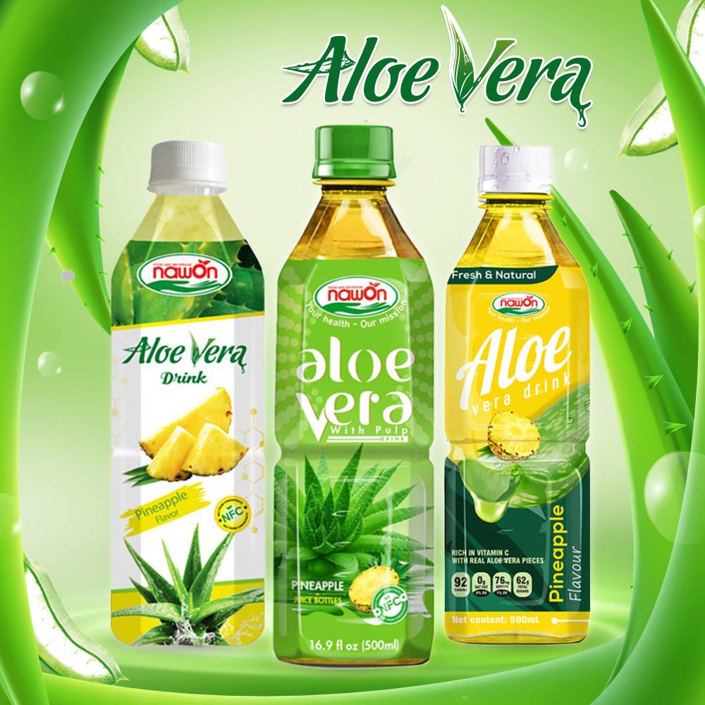 Aloe Vera with Pineapple Juice