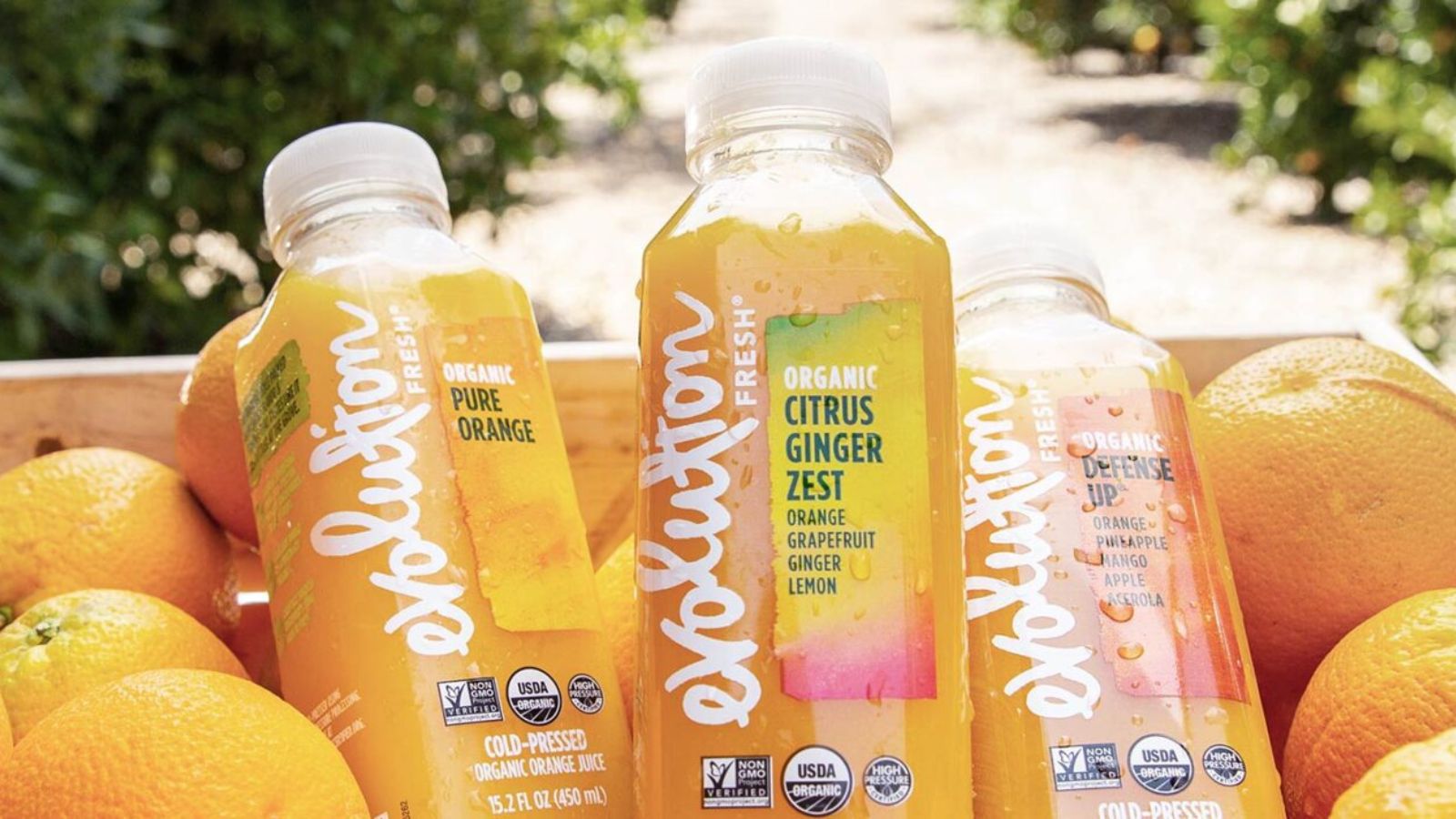 Evolution Fresh healthy juice brand