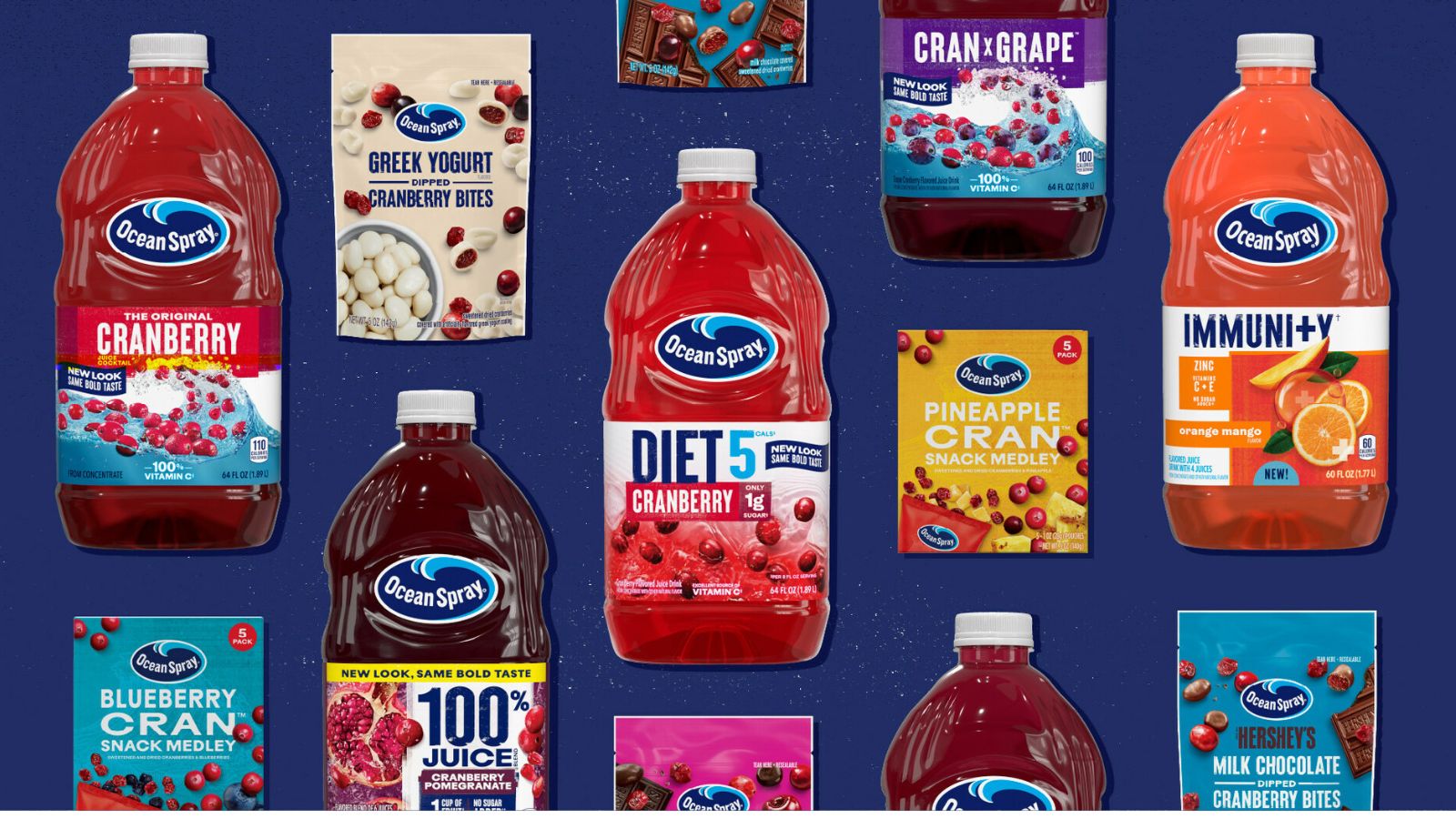 Ocean Spray healthy juice brand