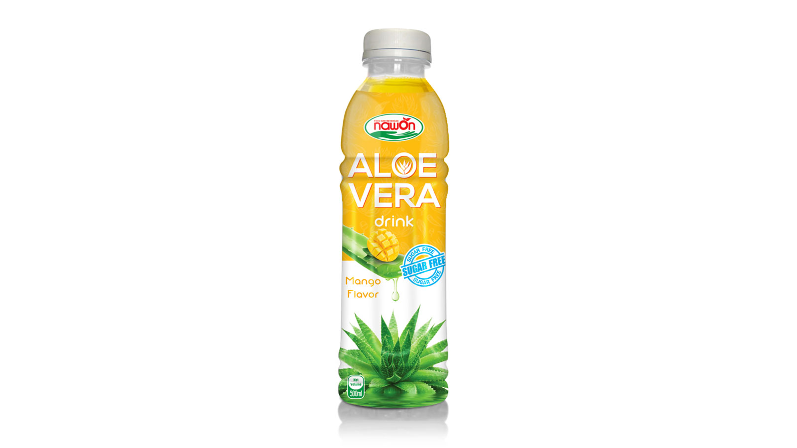 Aloe vera drink with juice flavor