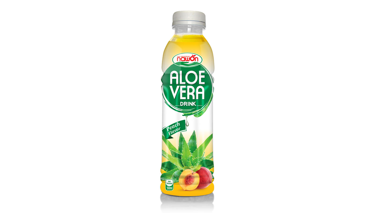 Aloe vera drink with pineapple flavor