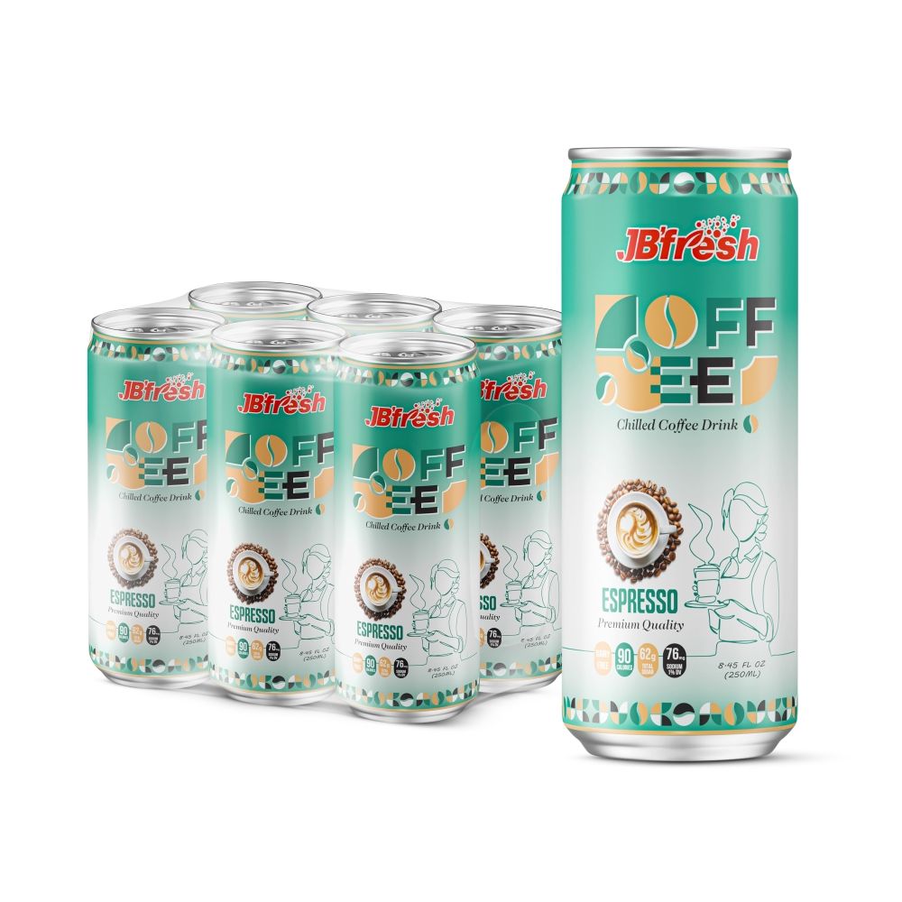 can 250ml 8 45 fl oz premium quality espresso chilled coffee drink