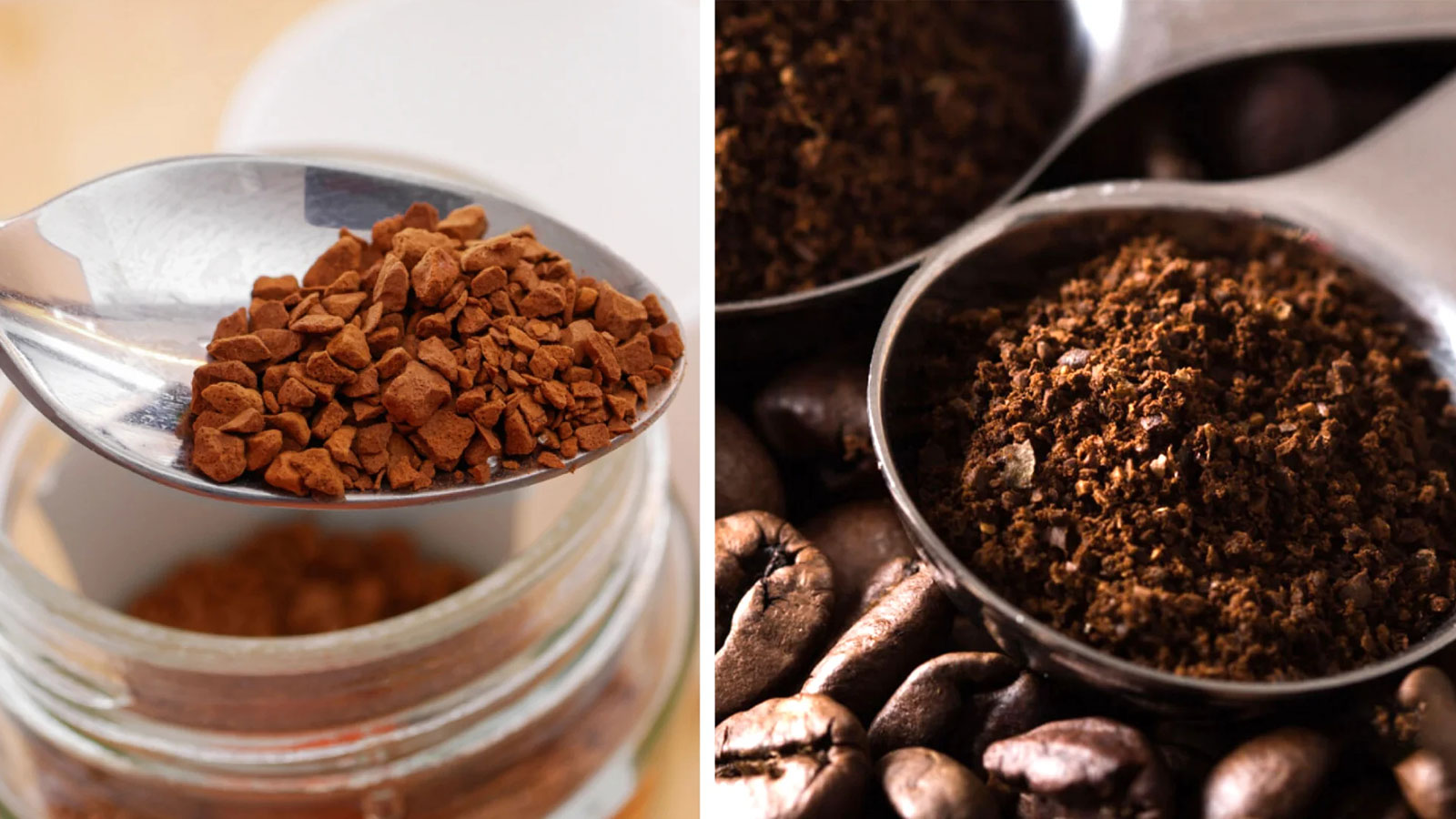 Ground Coffee vs Instant Coffee