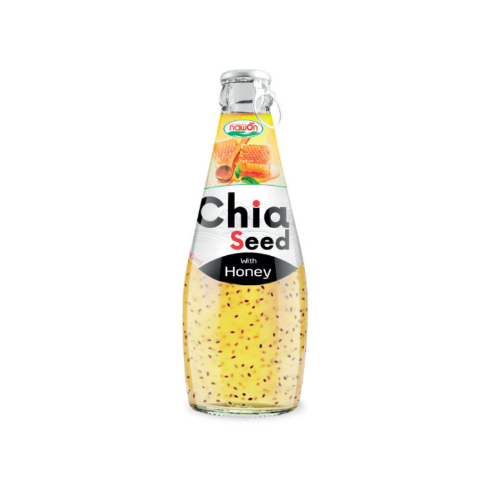 290ml Chia Seed Drink with Honey Flavor