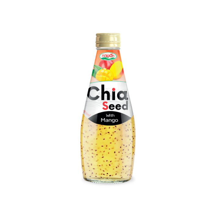 290ml Chia Seed Drink with Mango Flavor