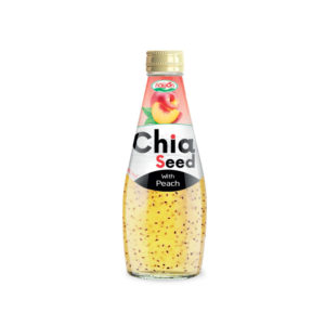 290ml Chia Seed Drink with Peach Flavor