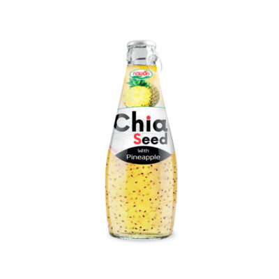 290ml Chia Seed Drink with Pineapple Flavor