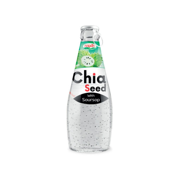 290ml Chia Seed Drink with Soursop Flavor