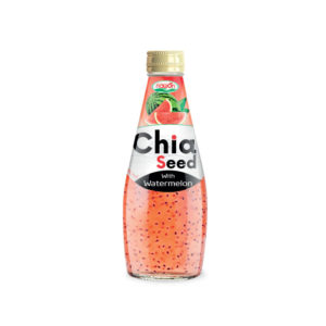 290ml Chia Seed Drink with Watermelon Flavor