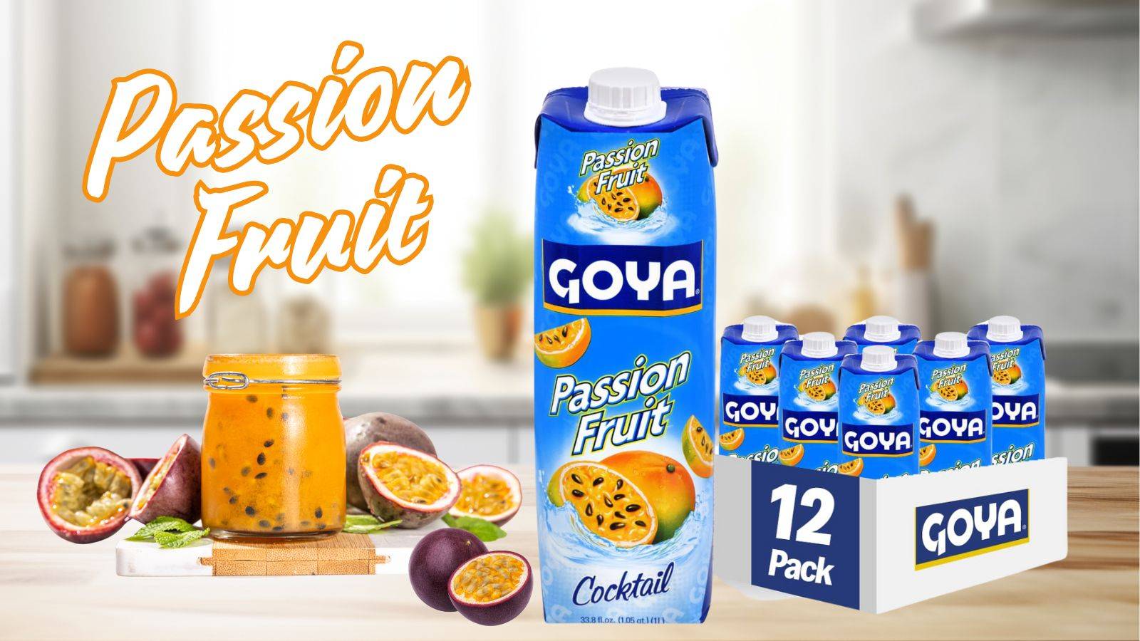 Goya passion fruit juice