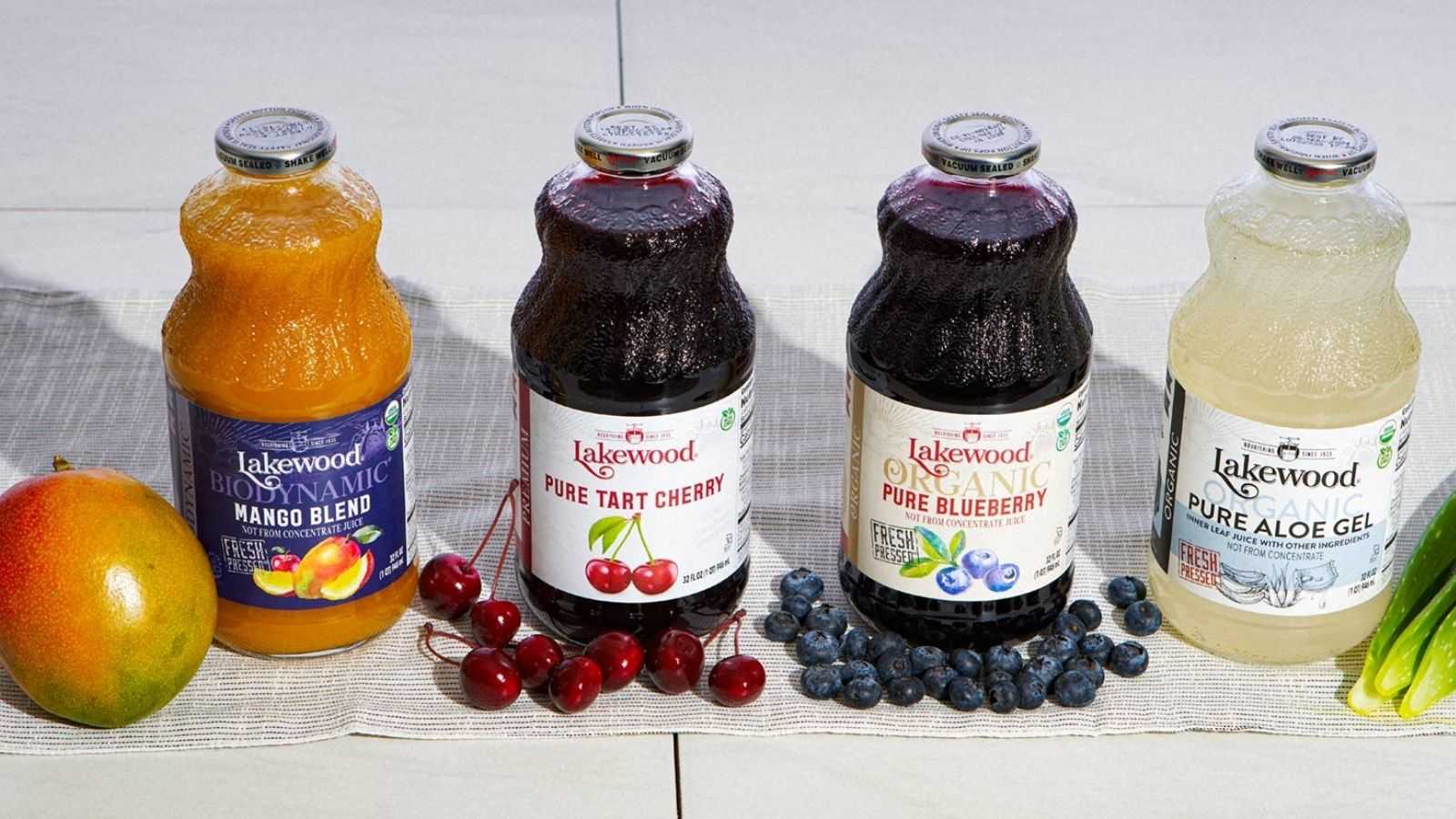 Lakewood Pure Blueberry Juice Brands 