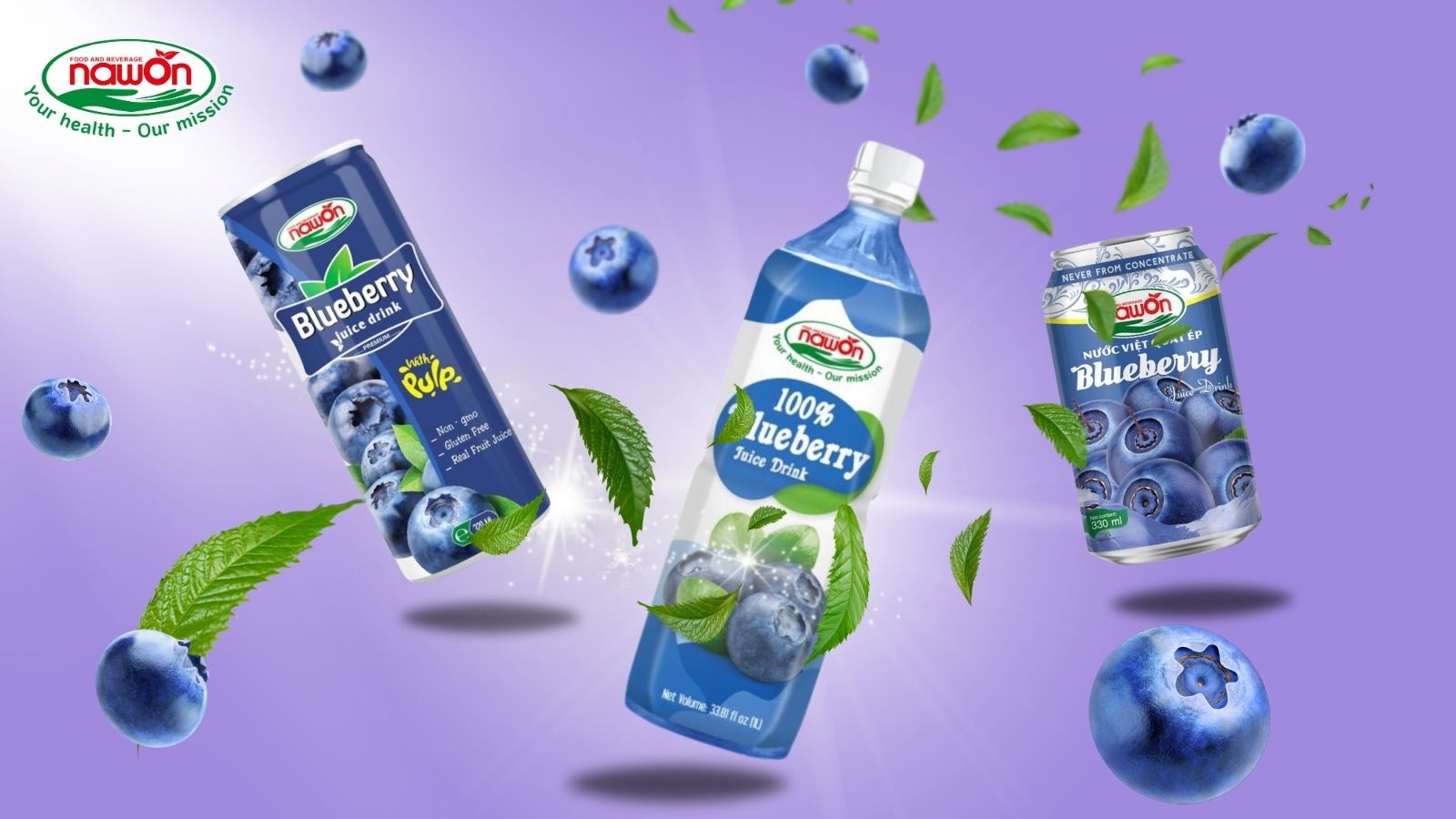 Nawon Blueberry Juice Brands