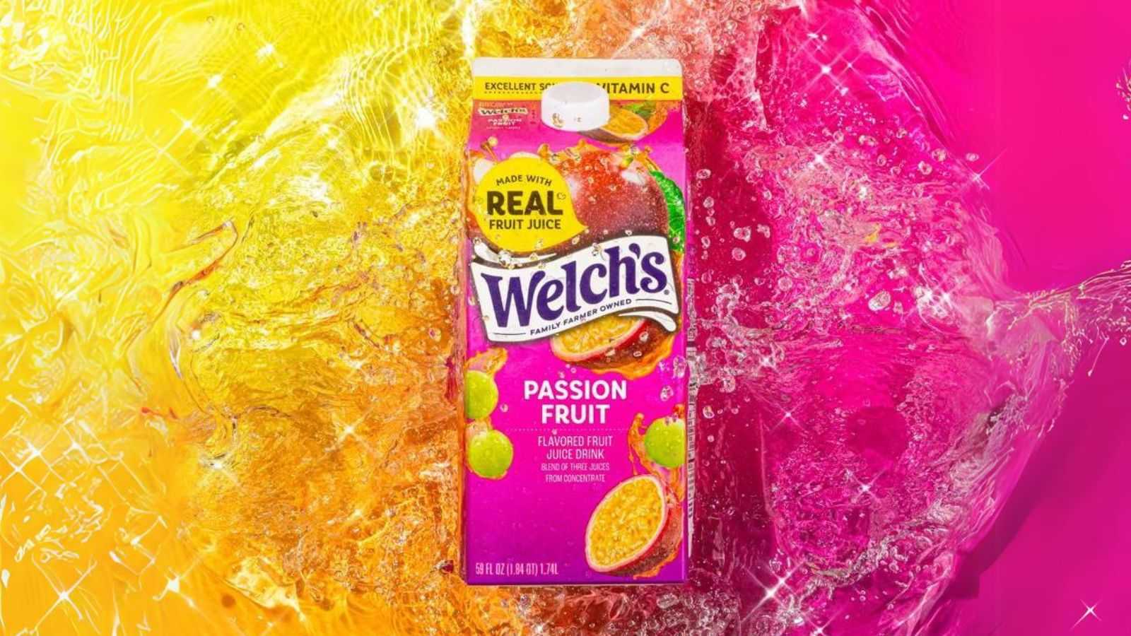 Welch’s passion fruit juice