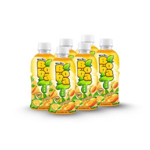 boba tea with mango flavor bottle 320ml 2