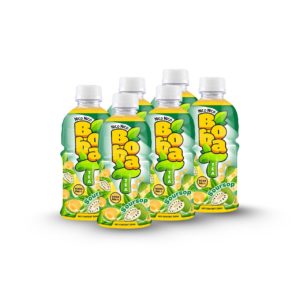 boba tea with soursop flavor bottle 320ml